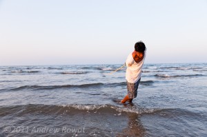 Fishing at the Beach near Muscat