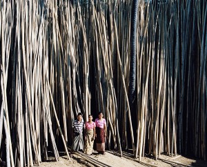 Bamboo Sellers Bagan