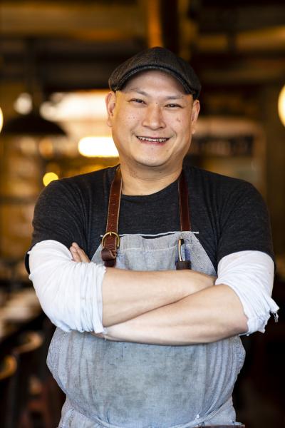 Chef Nick Liu at Dailo, Toronto.