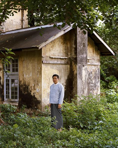 A portrait of author and historian Thant Myint-U at his grandfather's former home in Yangon, Myanmar. Thant Myint-U was born in New York City to Burmese parents and is the grandson of former UN Secretary-General U Thant. He currently lives in Bangkok.