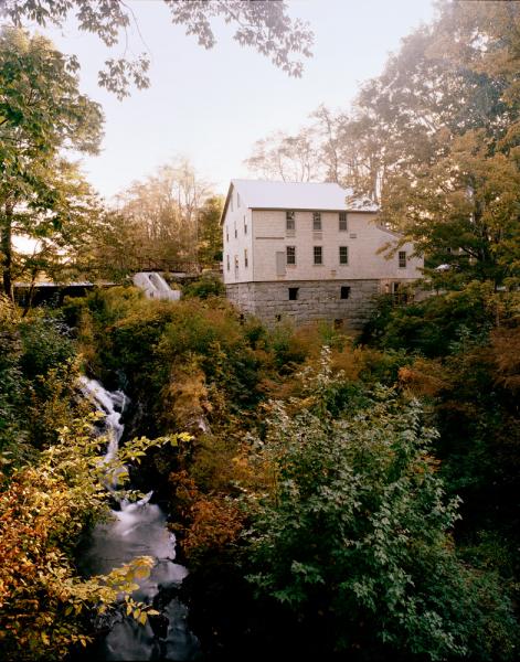 Erin French's new location for her restaurant, The Lost Kitchen, located at the Mill at Freedom Falls, Maine.