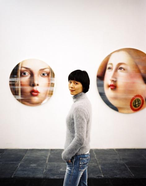 A curator at Beijing's F2 contemporary art gallery.
